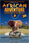 Film: "Afrykańska Przygoda 3D - Safari nad Okavango" - plakat